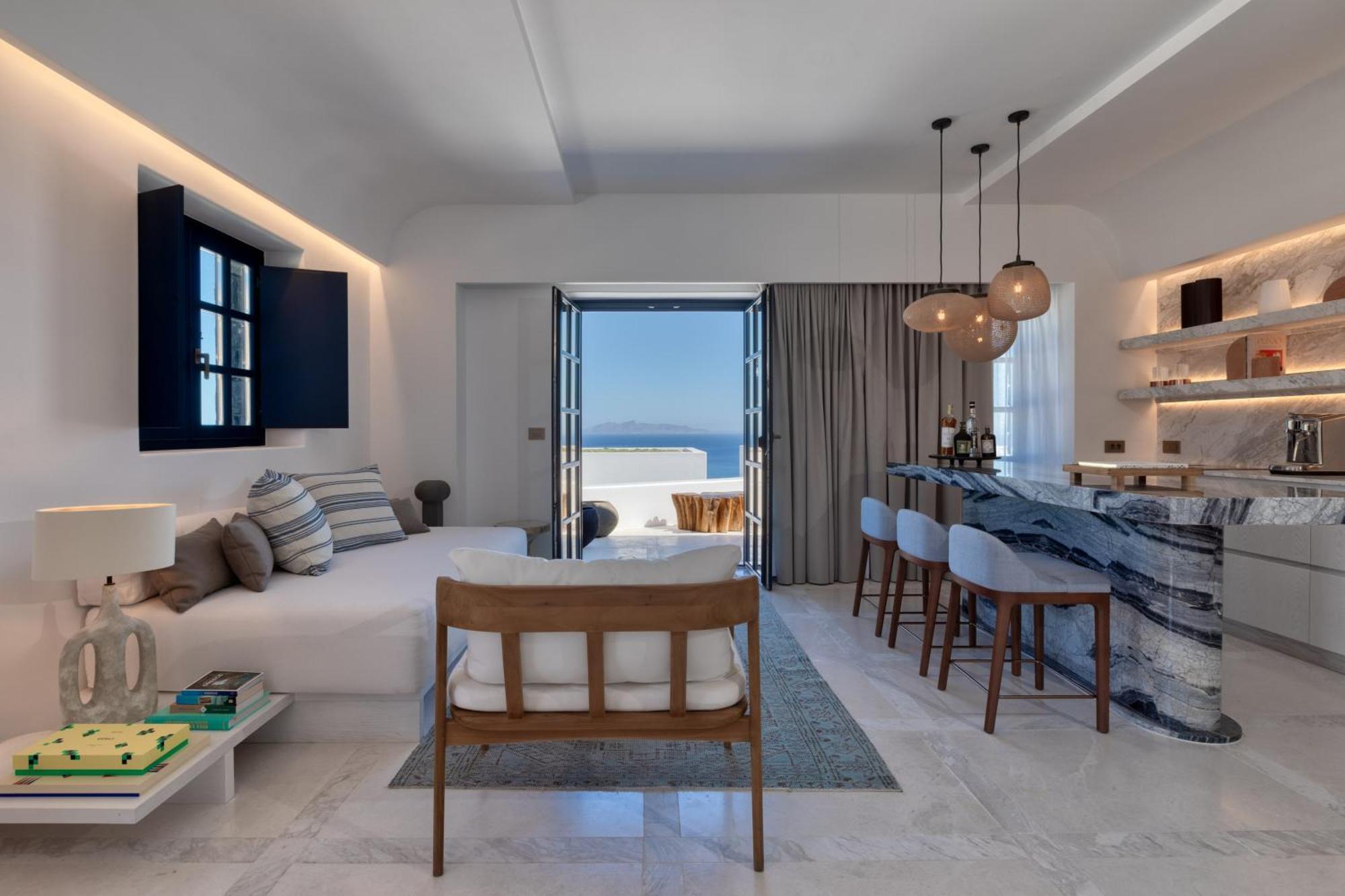 Sandblu Resort Kamari  Bilik gambar